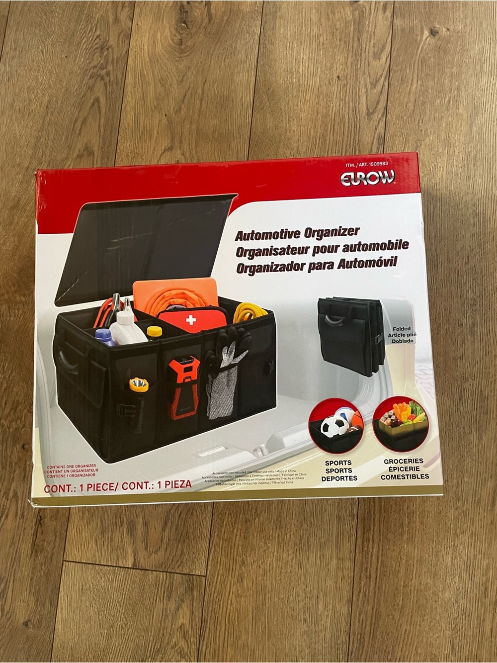 Eurow Automotive Trunk Organizer